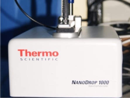 Nanodrop Machine Simple MKU-School of Biological Sciences